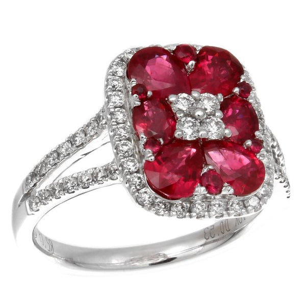 6F039505AWLRDR 18KT Ruby Ring