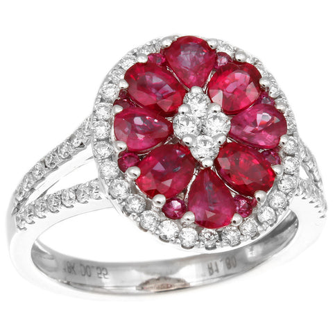 6F039506AWLRDR 18KT Ruby Ring