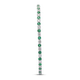 6F039767AWERDE 18KT Emerald Earring