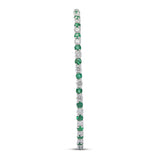 6F039767AWERDE 18KT Emerald Earring