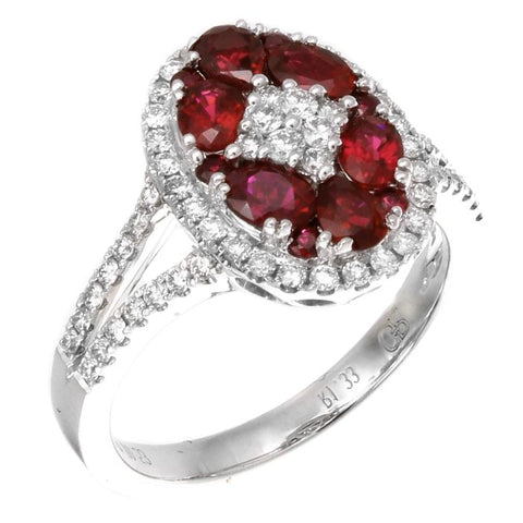 6F040596AWLRDR 18KT Ruby Ring