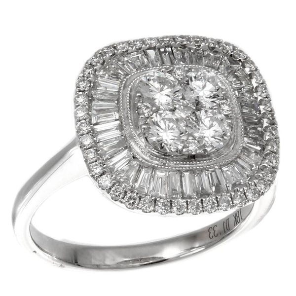 6F043416AWLRD0 18KT White Diamond Ring