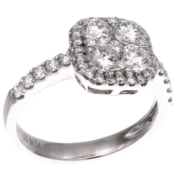 6F043562AWLRD0 18KT White Diamond Earring