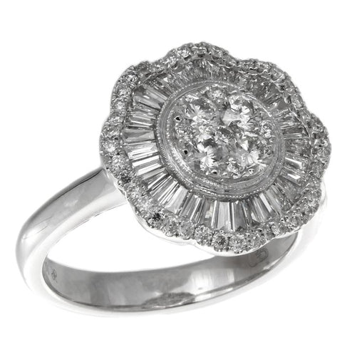 6F043619AWLRD0 18KT White Diamond Ring