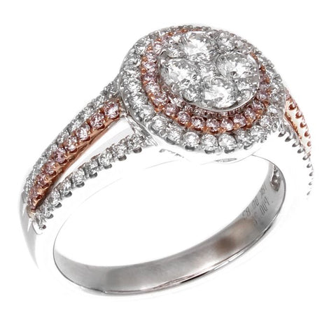 6F045162AQLRPD 18KT Pink Diamond Ring