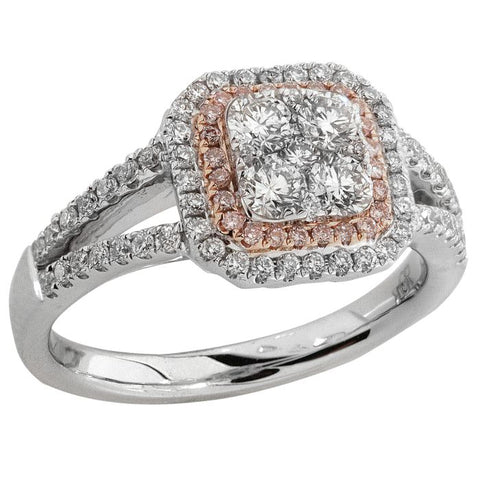 6F045164AQLRPD 18KT Pink Diamond Ring