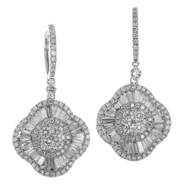 6F045167AWERD0 18KT White Diamond Earring