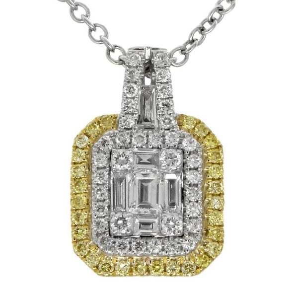 6F045699AUPDYD2 18KT Yellow Diamond Pendant