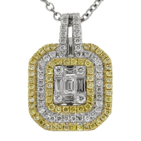 6F047200AUPDYD 18KT Yellow Diamond Pendant