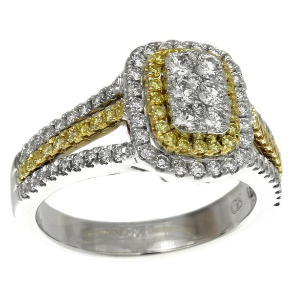 6F048744AULRYD 18KT Yellow Diamond Ring