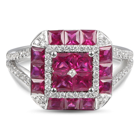 6F049333AWLRDR 18KT Ruby Ring