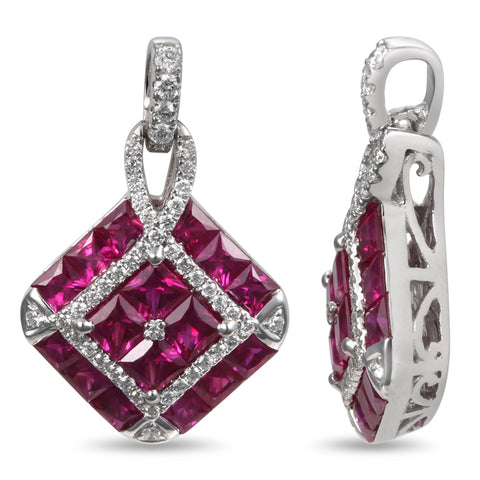 6F049337AWPDDR 18KT Ruby Pendant