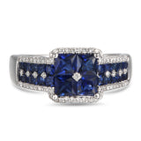 6F049339AWLRDS 18KT Blue Sapphire Ring