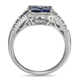 6F049339AWLRDS 18KT Blue Sapphire Ring