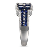 6F049339AWLRDS 18KT Blue Sapphire Ring