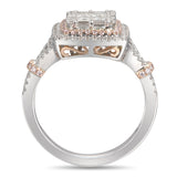 6F050097AQLRPD 18KT Pink Diamond Ring