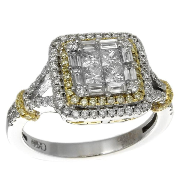 6F050097AULRYD 18KT Yellow Diamond Ring