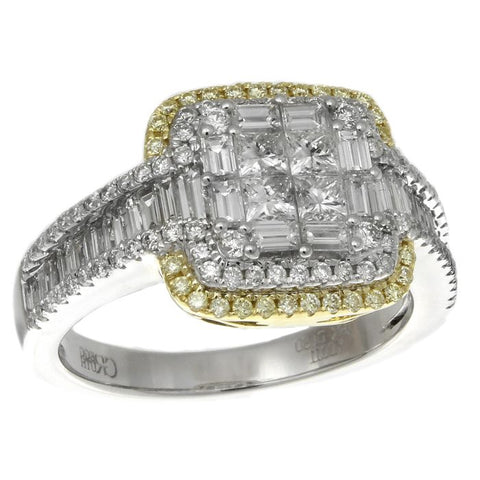 6F050098AULRYD 18KT Yellow Diamond Ring