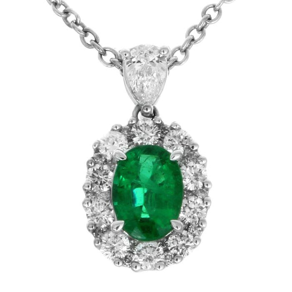 6F050322AWPDDE 18KT Emerald Pendant