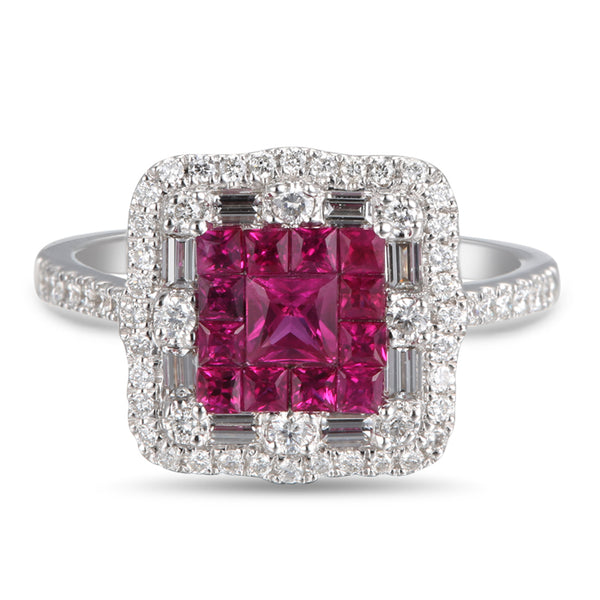 6F050543AWLRDR 18KT Ruby Ring