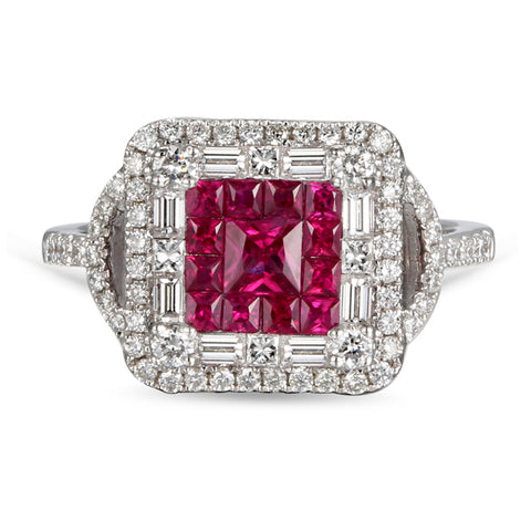 6F050548AWLRDR 18KT Ruby Ring