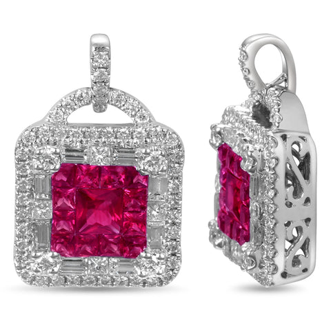 6F050549AWPDDR 18KT Ruby Pendant