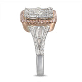 6F050557AQLRPD 18KT Pink Diamond Ring