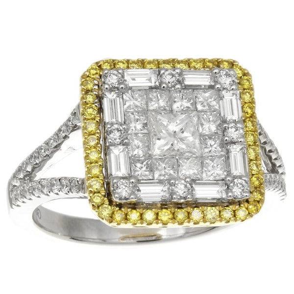6F050557AULRYD 18KT Yellow Diamond Ring