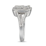 6F050557AWLRD0 18KT White Diamond Ring
