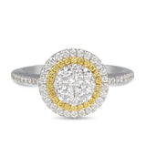 6F050622AULRYD 18KT Yellow Diamond Ring