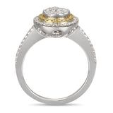 6F050622AULRYD 18KT Yellow Diamond Ring