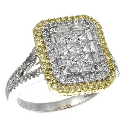 6F050626AULRYD 18KT Yellow Diamond Ring