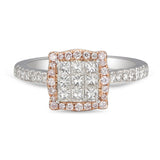 6F050632AQLRPD 18KT Pink Diamond Ring