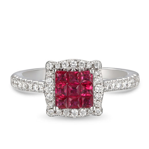 6F050632AWLRDR 18KT Ruby Ring