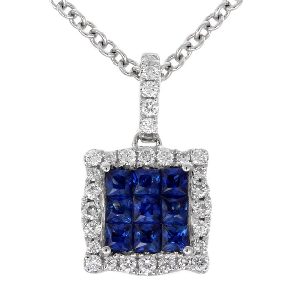 6F050633AWPDDS 18KT Blue Sapphire Pendant