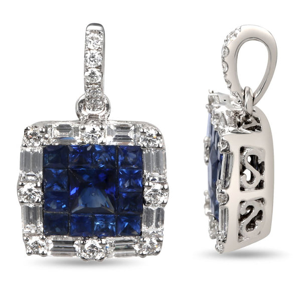 6F050771AWPDDS 18KT Blue Sapphire Pendant