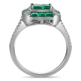 6F052071AWLRDE 18KT Emerald Ring