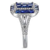 6F052080AWLRDS 18KT Blue Sapphire Ring