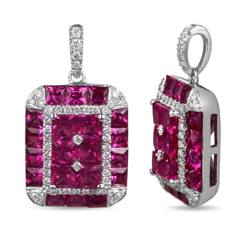 6F052081AWPDDR 18KT Ruby Pendant