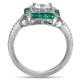 6F052132AWLRDE 18KT Emerald Ring
