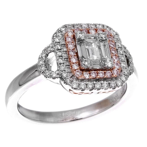 6F052881AQLRPD 18KT Pink Diamond Ring