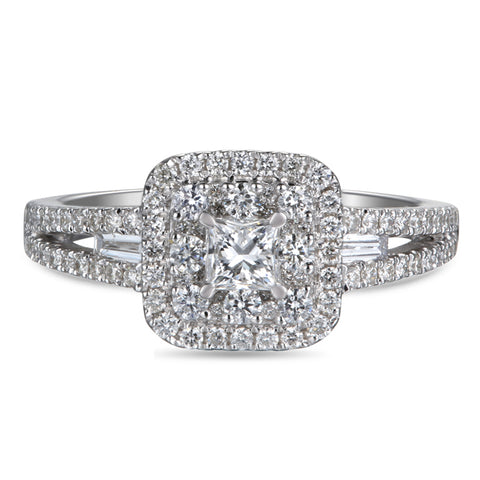 6F052920AWLRD0 18KT White Diamond Ring