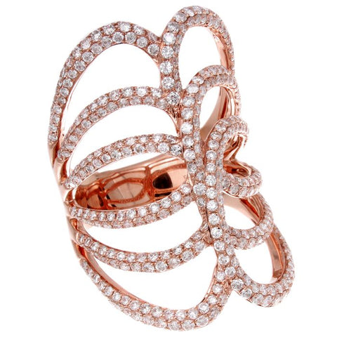 6F054809AQLRD0 18KT White Diamond Ring