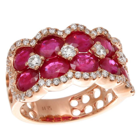 6F054881AQLRDR 18KT Ruby Ring