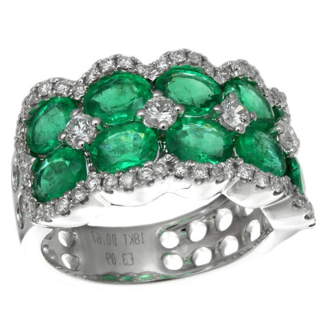 6F054881AWLRDE 18KT Emerald Ring