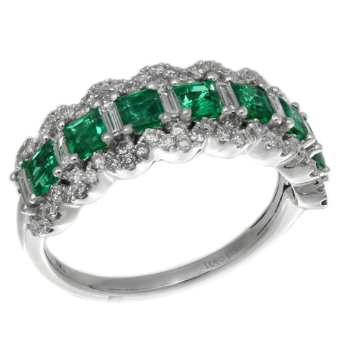 6F055090AWLRDE 18KT Emerald Ring