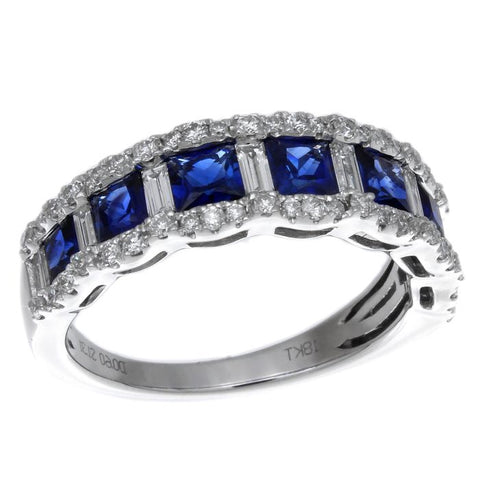 6F055095AWLRDS 18KT Blue Sapphire Ring