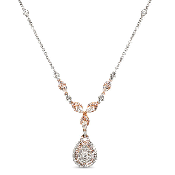 6F055218AQCHPD 18KT Pink Diamond Necklace