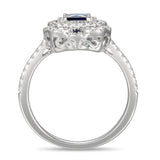 6F056009AWLRDS 18KT Blue Sapphire Ring