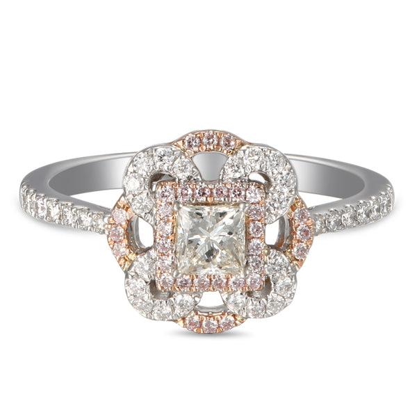 6F056011AQLRPD 18KT Pink Diamond Ring